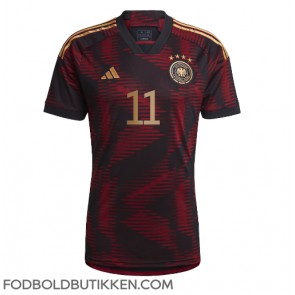 Tyskland Mario Gotze #11 Udebanetrøje VM 2022 Kortærmet